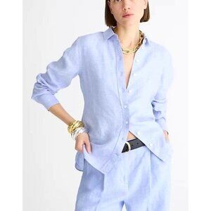 J. Crew Blue Long Sleeve Button Down Shirt